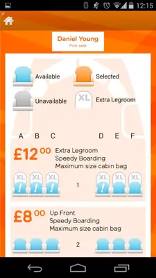 easyJet android App screenshot 5