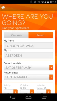 easyJet android App screenshot 6